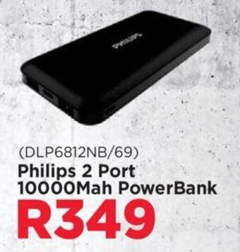 Matrix Warehouse Philips 2 Port 10000Mah PowerBank offer
