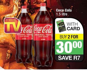 Spar Coca Cola 1.5 litre offer