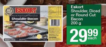 Spar Eskort Shoulder, Diced or Round Cut Bacon 200 g offer