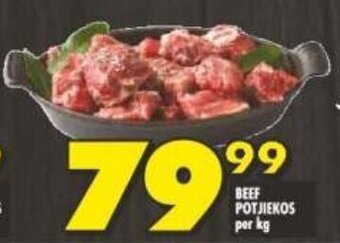 Shoprite BEEF POTJIEKOS offer