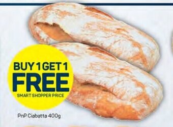 Pick n Pay PnP Ciabatta 400g offer