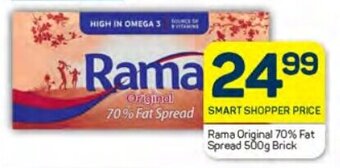 Pick n Pay Rama Original 70% Fat Spread 500g Brick offer
