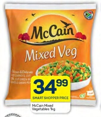 McCain Mixed Vegetables 1kg offer at Pick n Pay