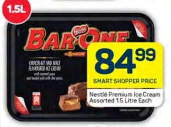 Pick n Pay Nestlé Premium Ice Cream Assorted 1.5 Litre Each offer