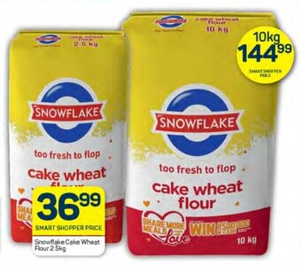 Pick n Pay Snowflake Cake Wheat Flour 2.5kg offer