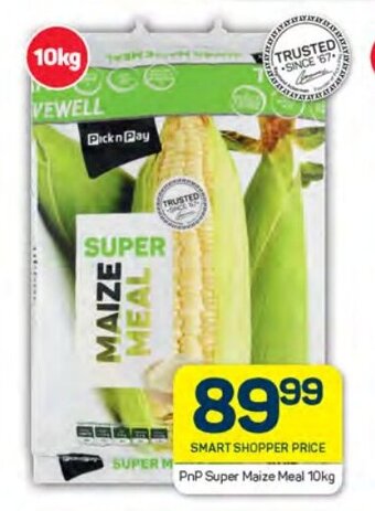 Pick n Pay PnP Super Maize Meal 10kg offer