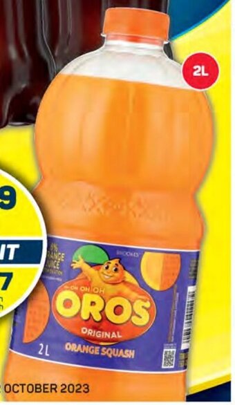 Pick n Pay Brookes Oros Squash Assorted 2 Litre Each offer