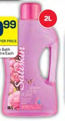 Pick n Pay Satiskin Foam Bath Assorted 2 Litre Each offer