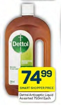 Pick n Pay Dettol Antiseptic Liquid Assorted 750ml Each offer
