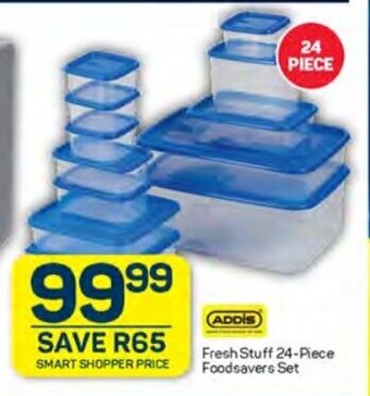 Pick n Pay ADDIS Fresh Stuff 24-Piece Foodsavers Set offer