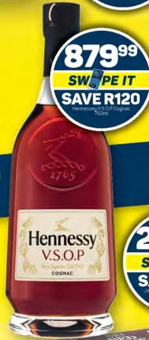 Hennessey VSOP Cognac 750ml