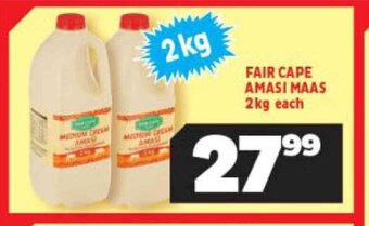 Usave FAIR CAPE AMASI MAAS 2kg each offer