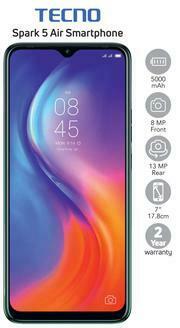 Game Tecno Spark 5 Air Smartphone-On Red Flexi 125 offer