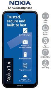 Game Nokia 1.4 4G Smartphone-Each offer