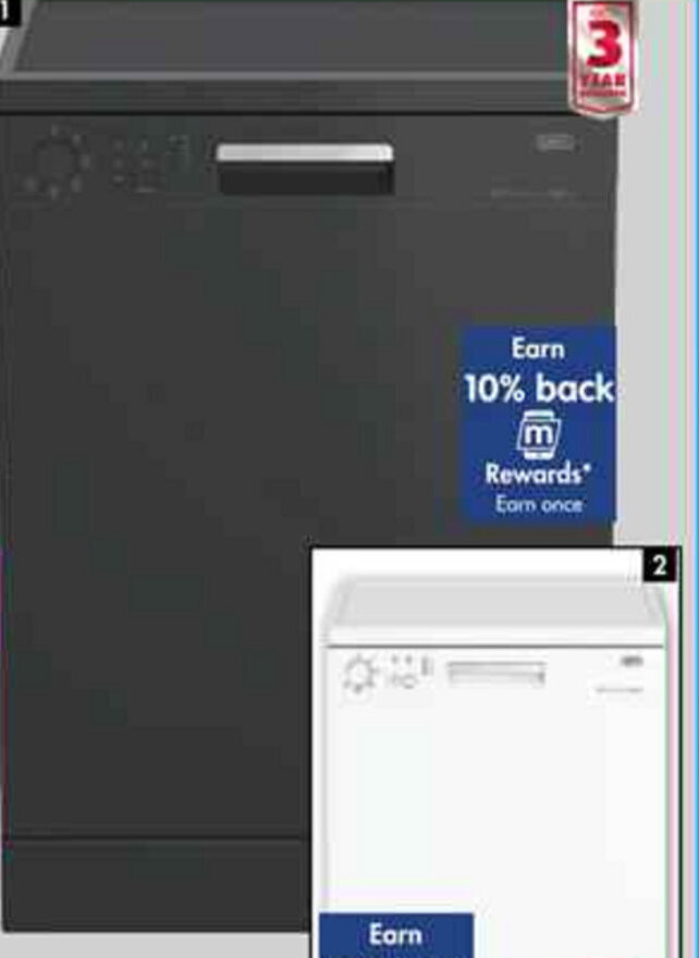 Defy 13Place Dishwasher DDW 232 offer at Makro