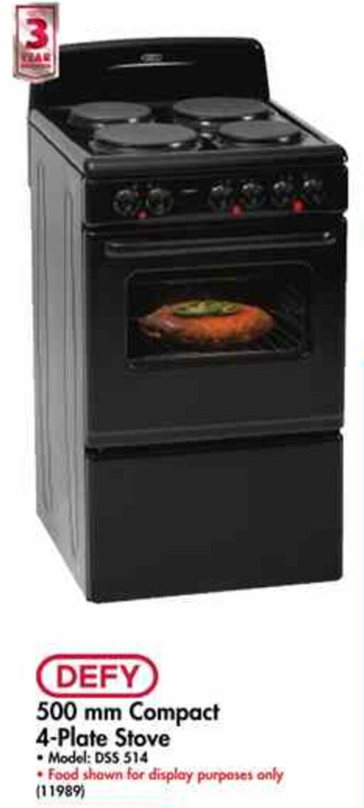 defy mini oven makro