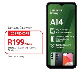 Makro Samsung Galaxy A14 offer