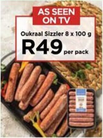 Food Lover's Market Oukraal Sizzler 8 x 100g offer
