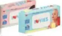 Lovies Baby Wipes 72 per pack