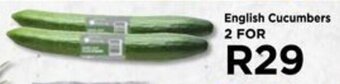 Food Lover's Market English Cucumbers offer
