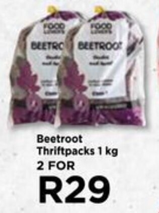 Food Lover's Market Beetroot Thriftpacks 1kg offer