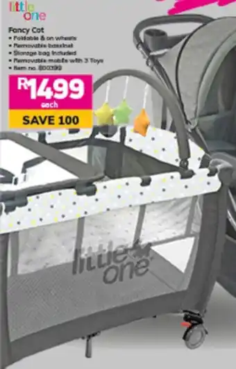 Game Fancy Cot offer