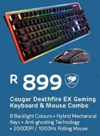 Computer Mania Cougar Deathfire EX Gaming Keyboard & Mouse Combo offer