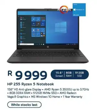Computer Mania HP 255 Ryzen 5 Notebook offer