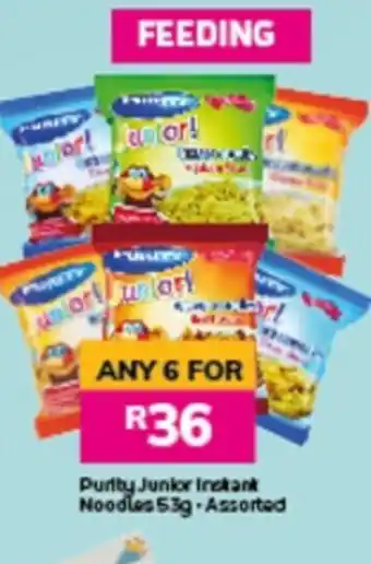 Game Purity Junior Instant Noodles 53g offer
