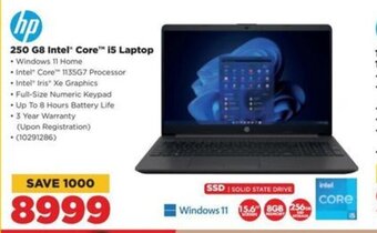 HiFi Corp HP 250 G8 Intel Core i5 Laptop offer