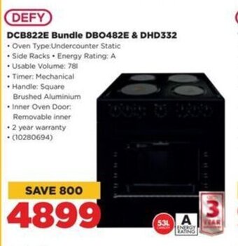 HiFi Corp DEFY DCB822E Bundle DBO482E & DHD332 offer