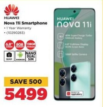 HiFi Corp HUAWEI Nova 11i Smartphone offer
