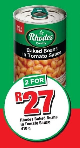 OK Foods Rhodes Baked Beans in Tomato Sauce 410g offer