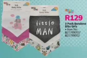 Game 3 Pack Bandana Bibs Girls offer
