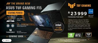 Computer Mania Asus TUF Gaming F15 offer