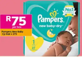 Game Pampers New Baby Cp Size 1 27s offer