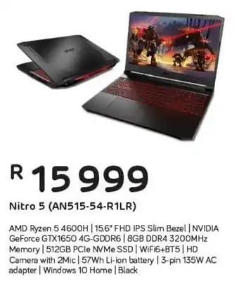 Computer Mania Acer Nitro 5 (AN515-54-R1LR) offer