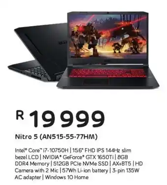 Computer Mania Acer Nitro 5 (AN515-55-77HM) offer