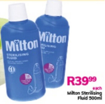 Game Milton Sterilising Fluid 500ml offer