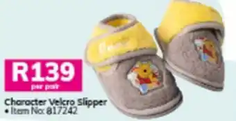 Game Character Velcro Slipper offer