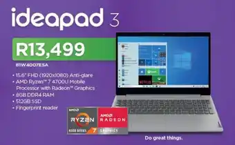 Computer Mania Lenovo Ideapad 3 81W4007ESA offer