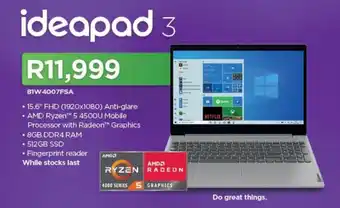 Computer Mania Lenovo Ideapad 3 81W4007FSA offer