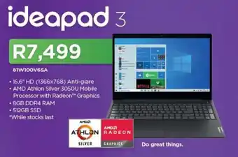 Computer Mania Lenovo Ideapad 3 81W100V6SA offer
