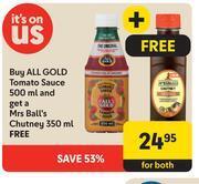 Makro All gold tomato sauce-500ml offer