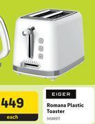 Eiger romana plastic toaster