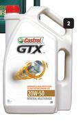 Makro Castrol gtx 20w-50 motor oil 876122-5ltr offer