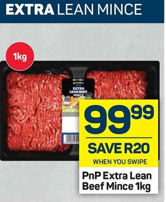 Pick n Pay PnP Extra Lean Beef Mince 1kg offer