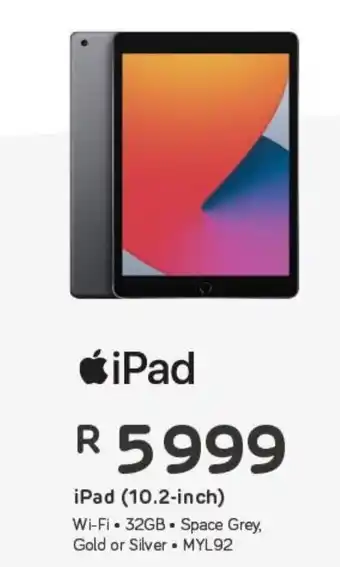 Computer Mania Ipad 10.2-inch 32GB offer