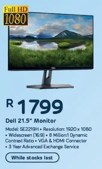 Computer Mania Dell 21.5" Monitor offer