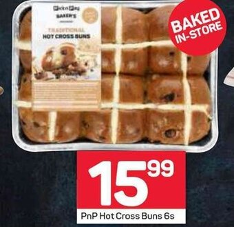 Pick n Pay PnP Hot Cross Buns 6s offer